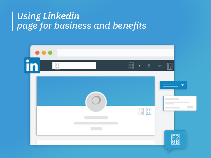 Using LinkedIn page for business and benefits - Brightery